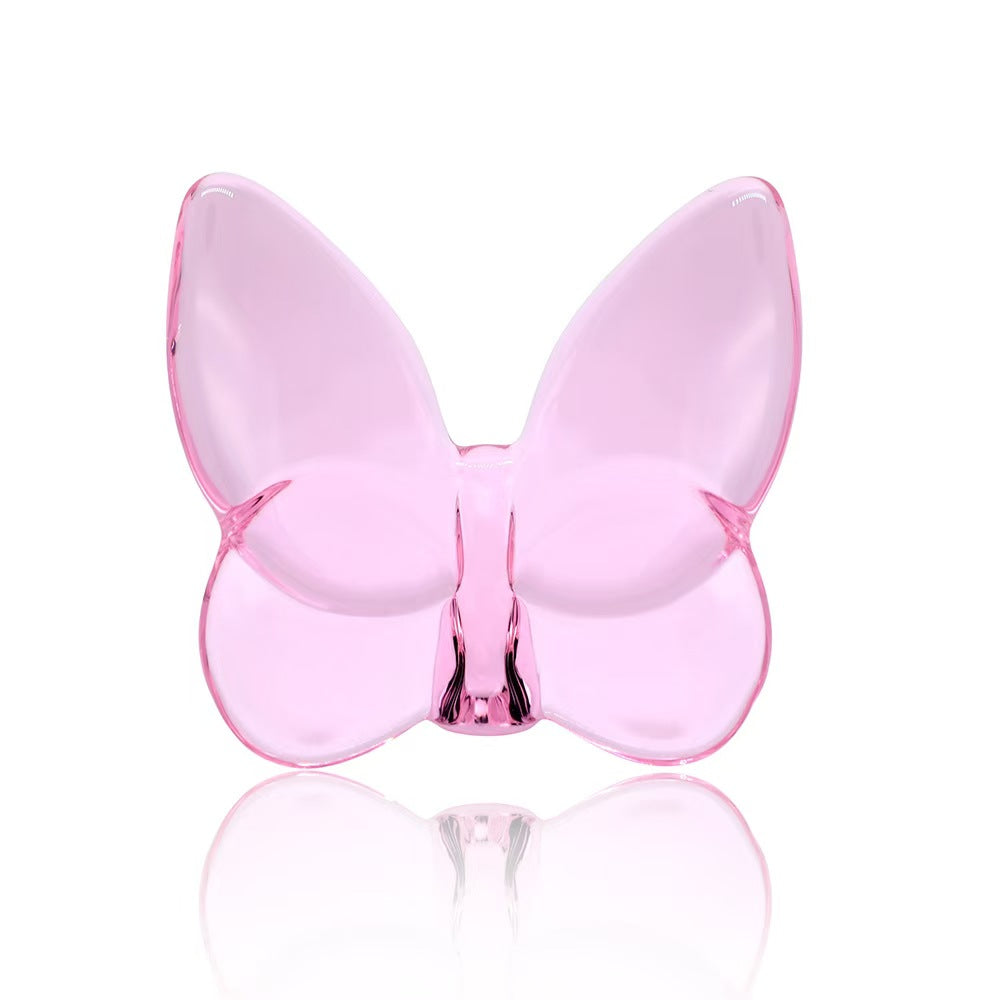 Crystal Butterfly Ornament – Handcrafted Crystal Figurine