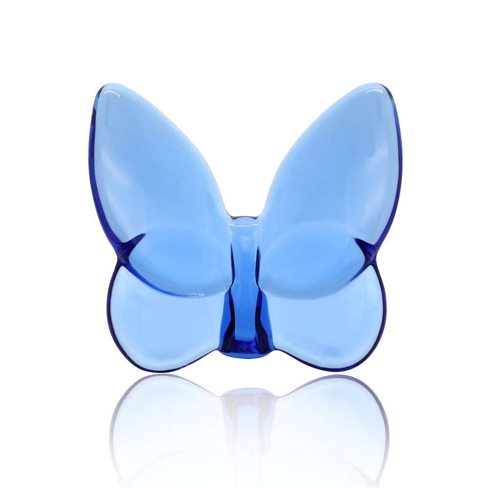Crystal Butterfly Ornament – Handcrafted Crystal Figurine