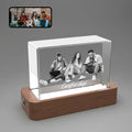 Custom 3D Crystal Photo Frame - Landscape