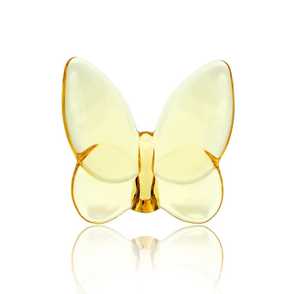 Crystal Butterfly Ornament – Handcrafted Crystal Figurine