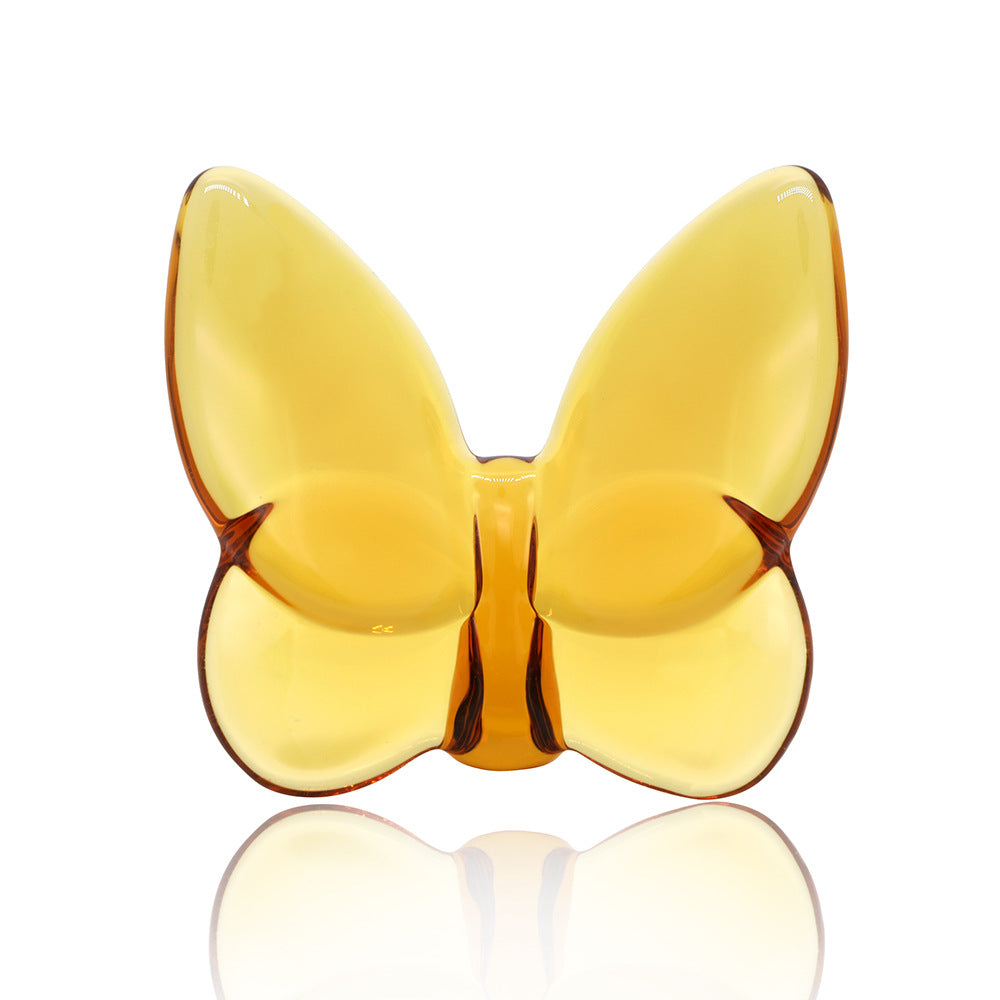 Crystal Butterfly Ornament – Handcrafted Crystal Figurine