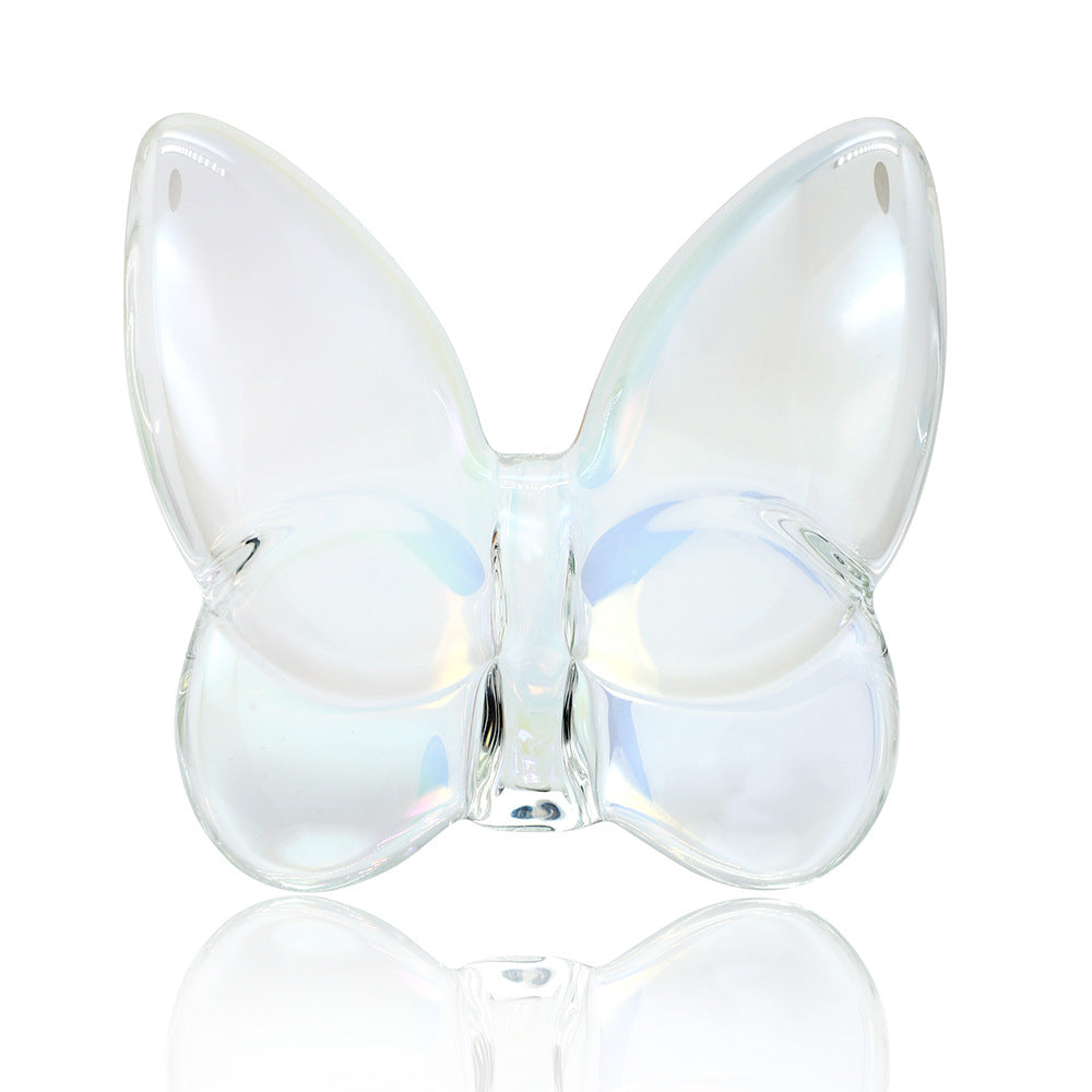 Crystal Butterfly Ornament – Handcrafted Crystal Figurine