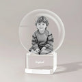 Custom 2D Photo Crystal Ball