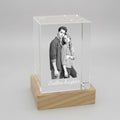 Custom 2D Photo Crystal Cube