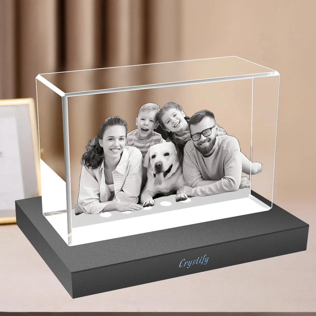 Custom 2D Photo Crystal Frame – Landscape