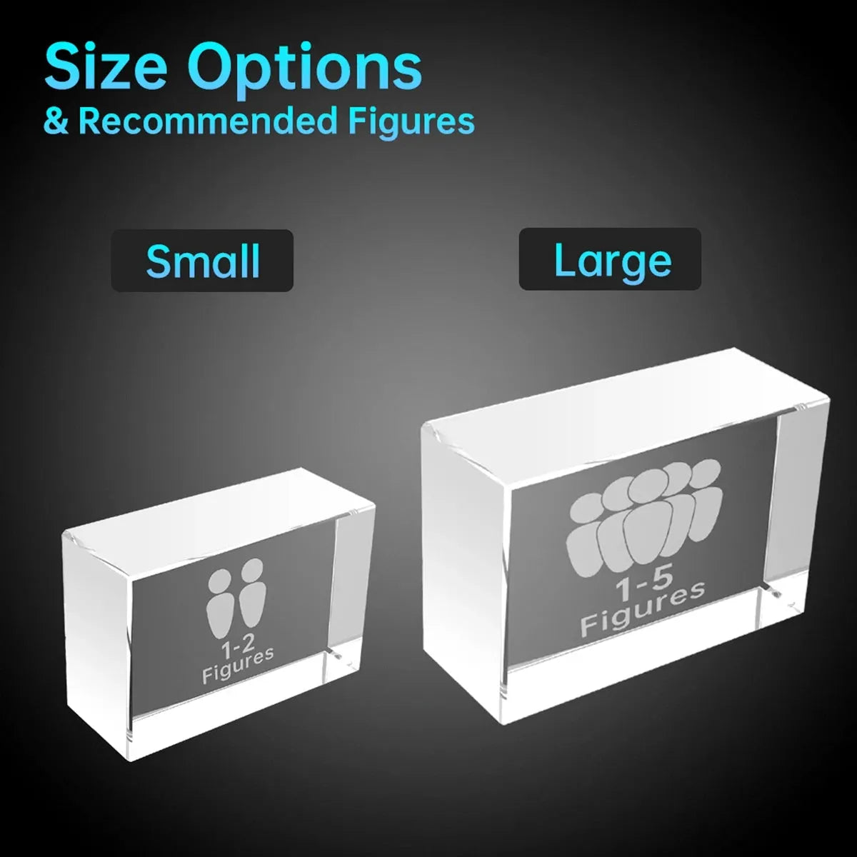 Custom 2D Photo Crystal Frame – Landscape
