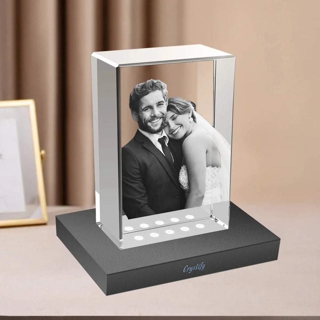 2D Photo Crystal Frame – Portrait