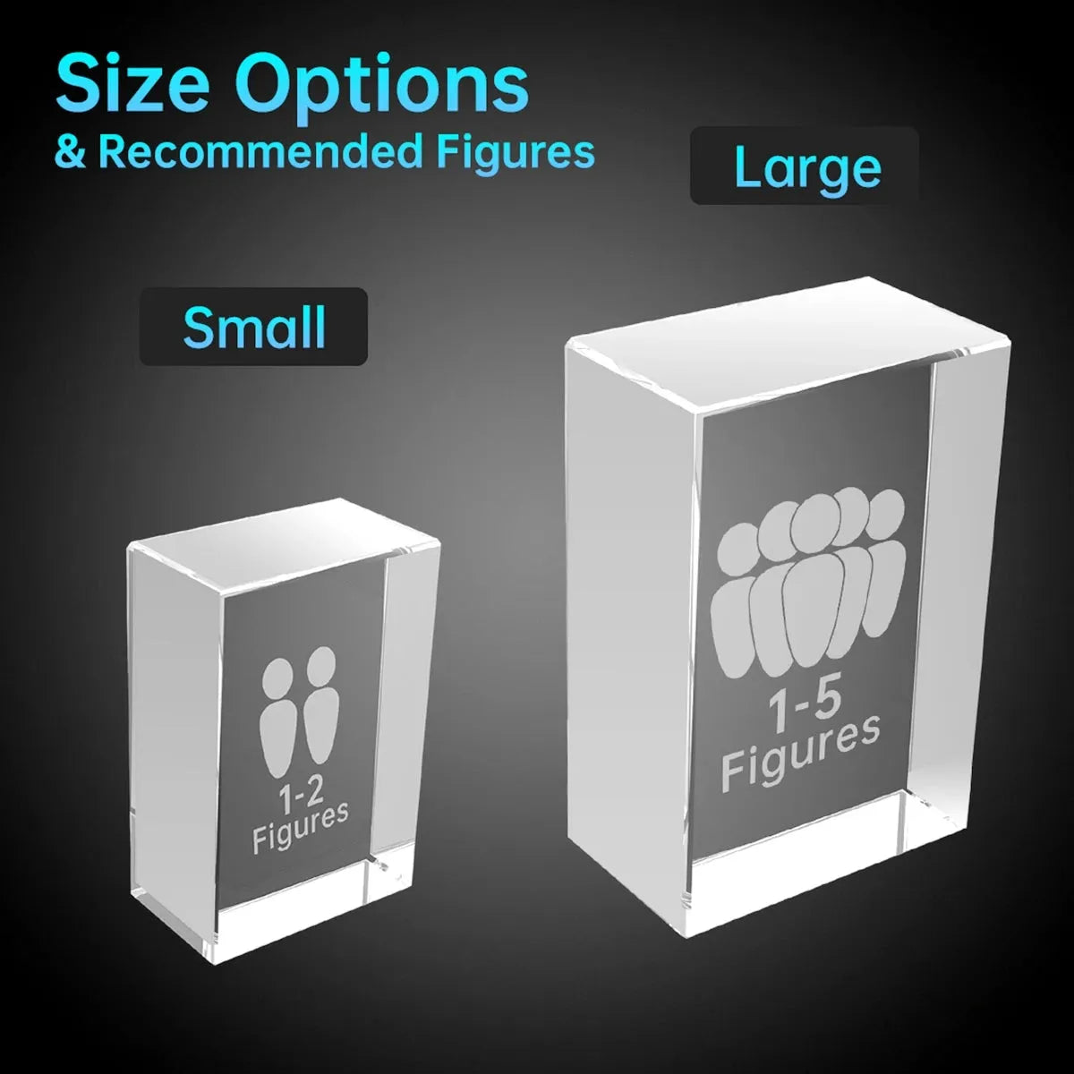 2D Photo Crystal Frame – Portrait