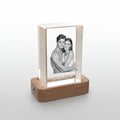 2D Photo Crystal Frame – Portrait