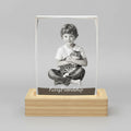 Faceted 2D Photo Crystal Frame – Portrait