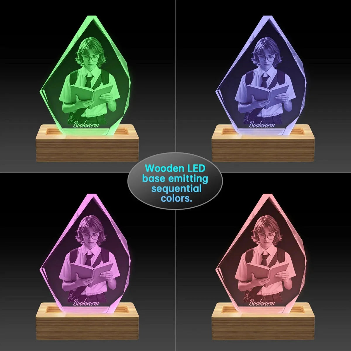 Custom 2D Photo Crystal Iceberg