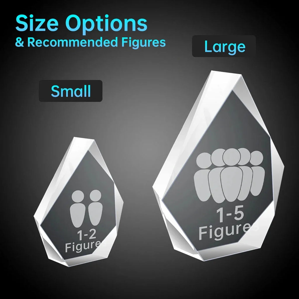 Custom 2D Photo Crystal Iceberg