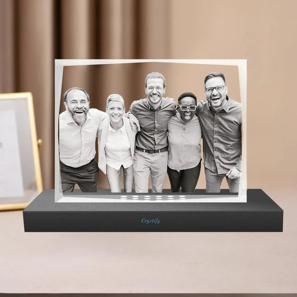 Faceted 2D Photo Crystal Frame – Landscape