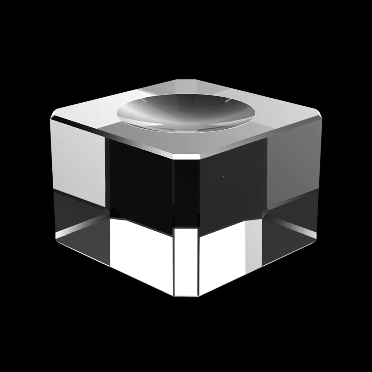 Crystal Base with Custom Text
