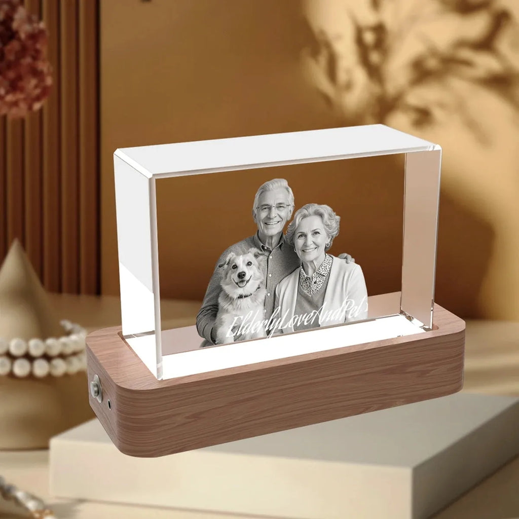 Custom 2D Photo Crystal Frame – Landscape
