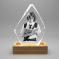 Personalised 3D Crystal Photo - Iceberg (Large)
