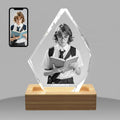 Custom 3D Crystal Photo Gift - Iceberg