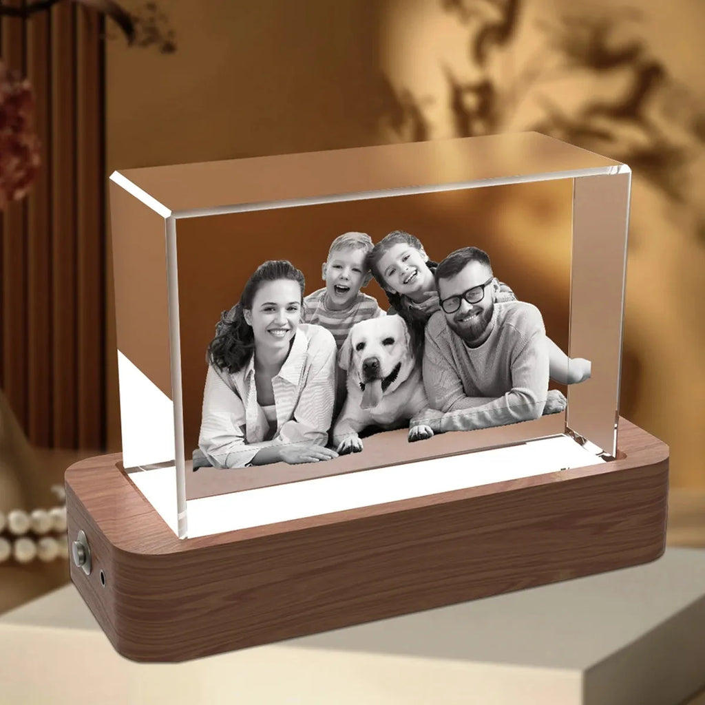 Custom 2D Photo Crystal Frame – Landscape