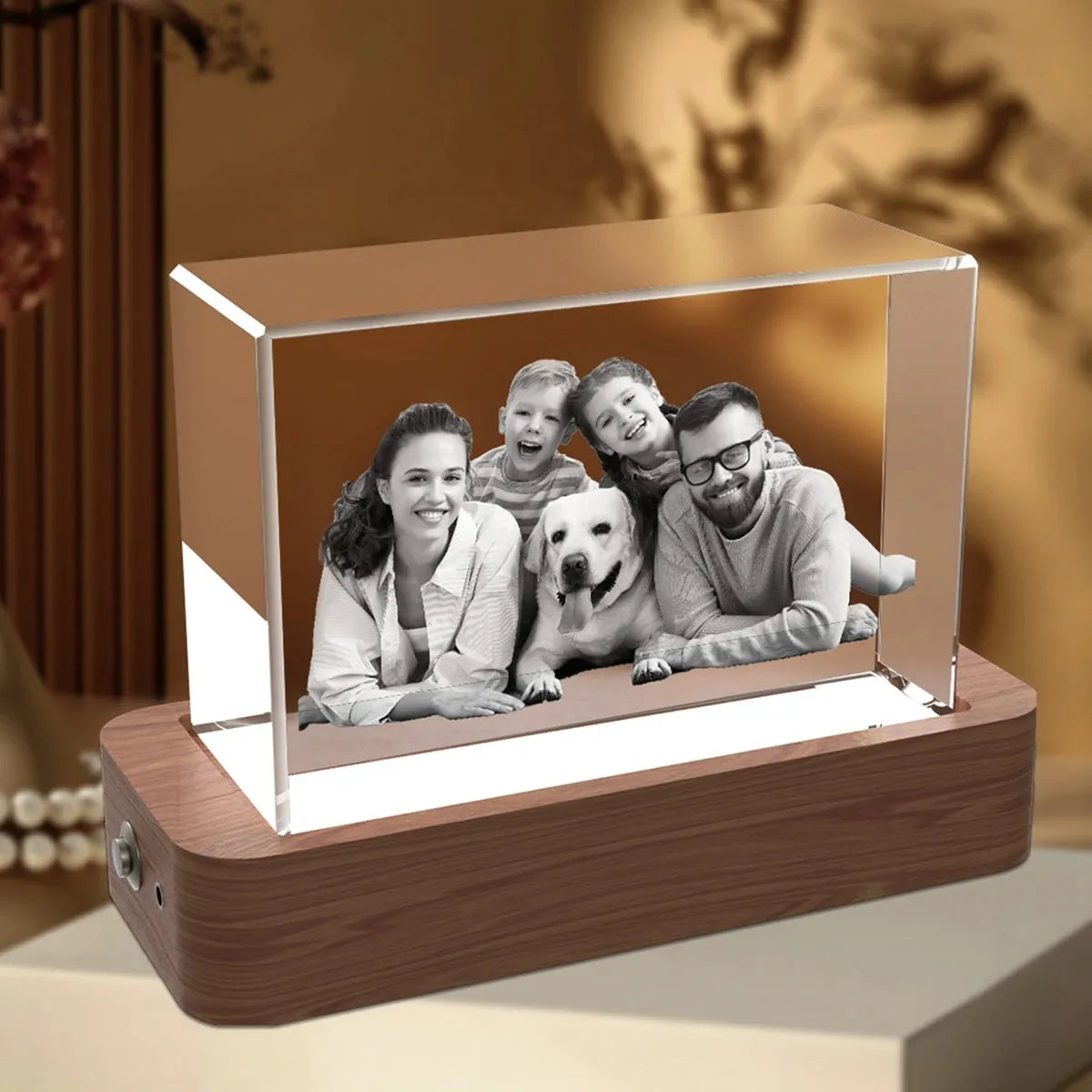 Custom 2D Photo Crystal Frame – Landscape