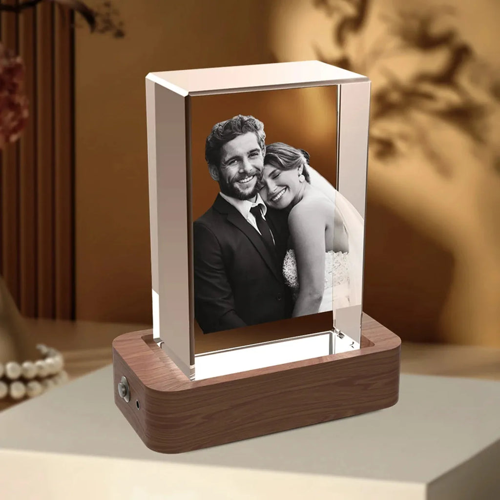 2D Photo Crystal Frame – Portrait