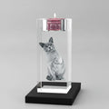 3D Crystal Candle Holder - 80x50x50 mm