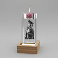 3D Crystal Candle Holder - 90x60x60 mm