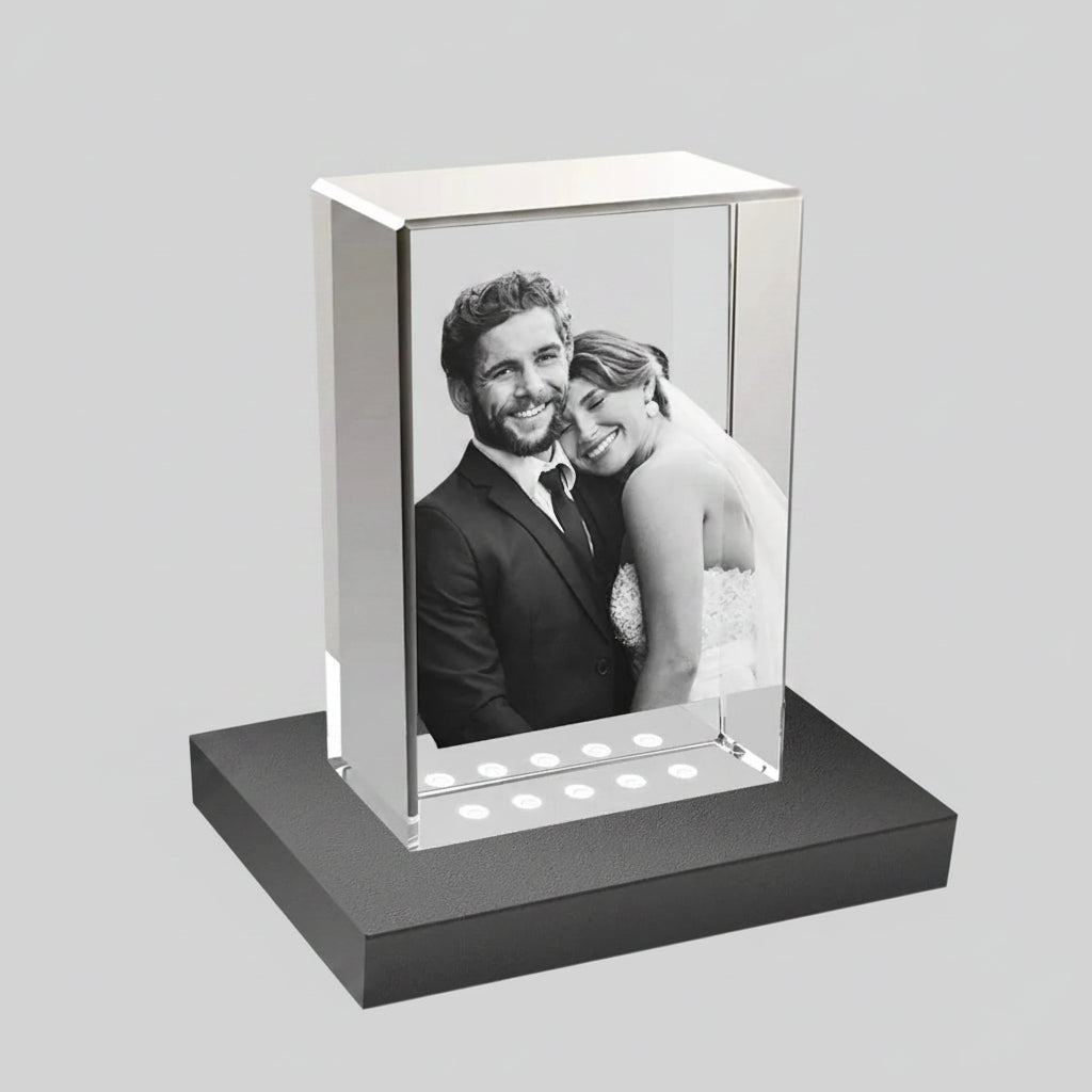 Personalised 3D Crystal Photo Frame - XLarge