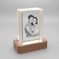 Personalised 3D Crystal Photo Frame - XLarge