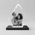 Personalised 3D Crystal Photo - Iceberg (XLarge)