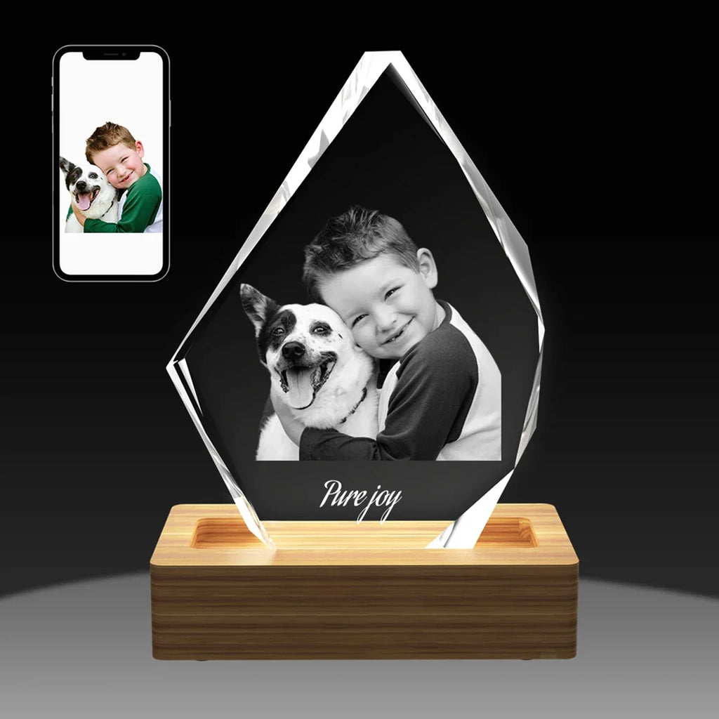 Custom 2D Photo Crystal Iceberg