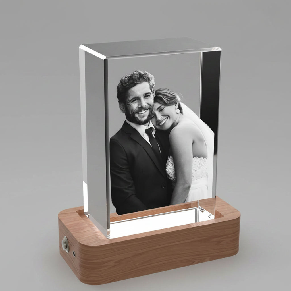 Personalised 3D Crystal Photo Frame - XXLarge