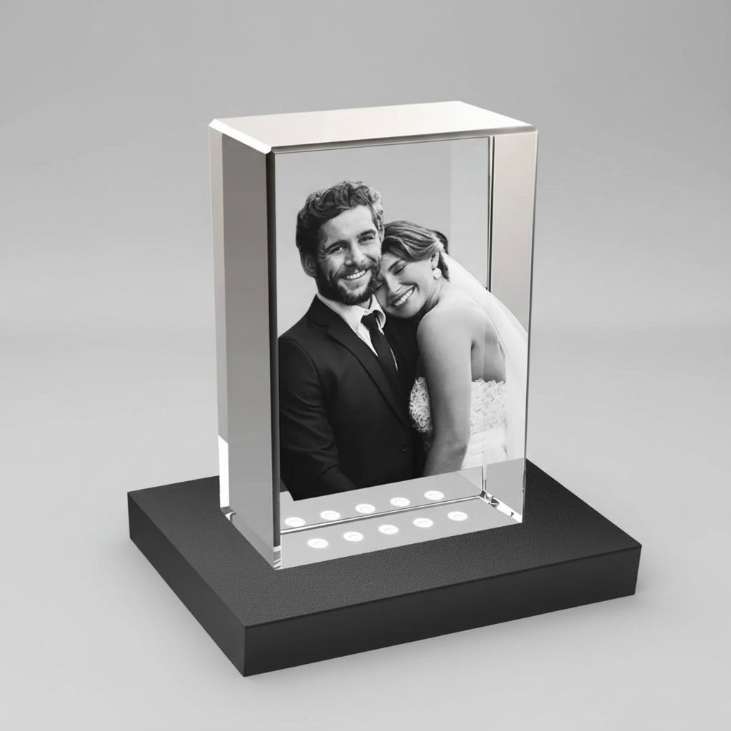 Personalised 3D Crystal Photo Frame - XXLarge