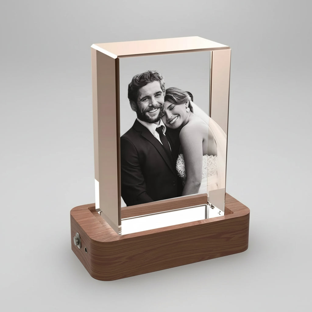 Personalised 3D Crystal Photo Frame - XXLarge