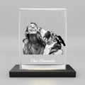 Custom 3D Crystal Picture Frame (Faceted) - XXLarge