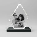 Personalised 3D Crystal Photo - Iceberg (XXLarge)