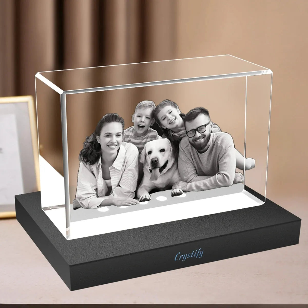 Custom 2D Photo Crystal Frame – Landscape