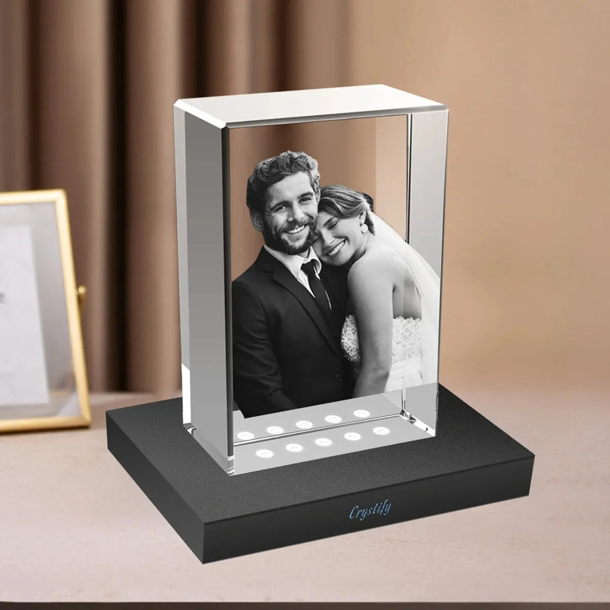 2D Photo Crystal Frame – Portrait