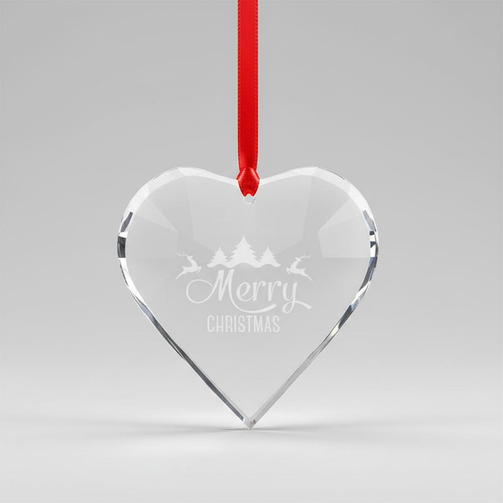 Crystal Christmas Ornament - Commercial Photo