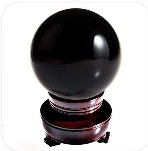 Lumi Crystal Luxury K9 Crystal Ball with Rose Wood Stand